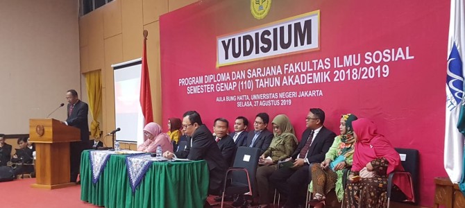 YUDISIUM FAKULTAS ILMU SOSIAL SEMESTER GENAP 110 YUDISIUM FAKULTAS ILMU SOSIAL SEMESTER GENAP 110