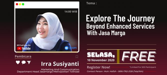Gandeng Jasa Marga, Prodi D3 Humas UNJ Sukses Gelar Seminar Nasional Gandeng Jasa Marga, Prodi D3 Humas UNJ Sukses Gelar Seminar Nasional