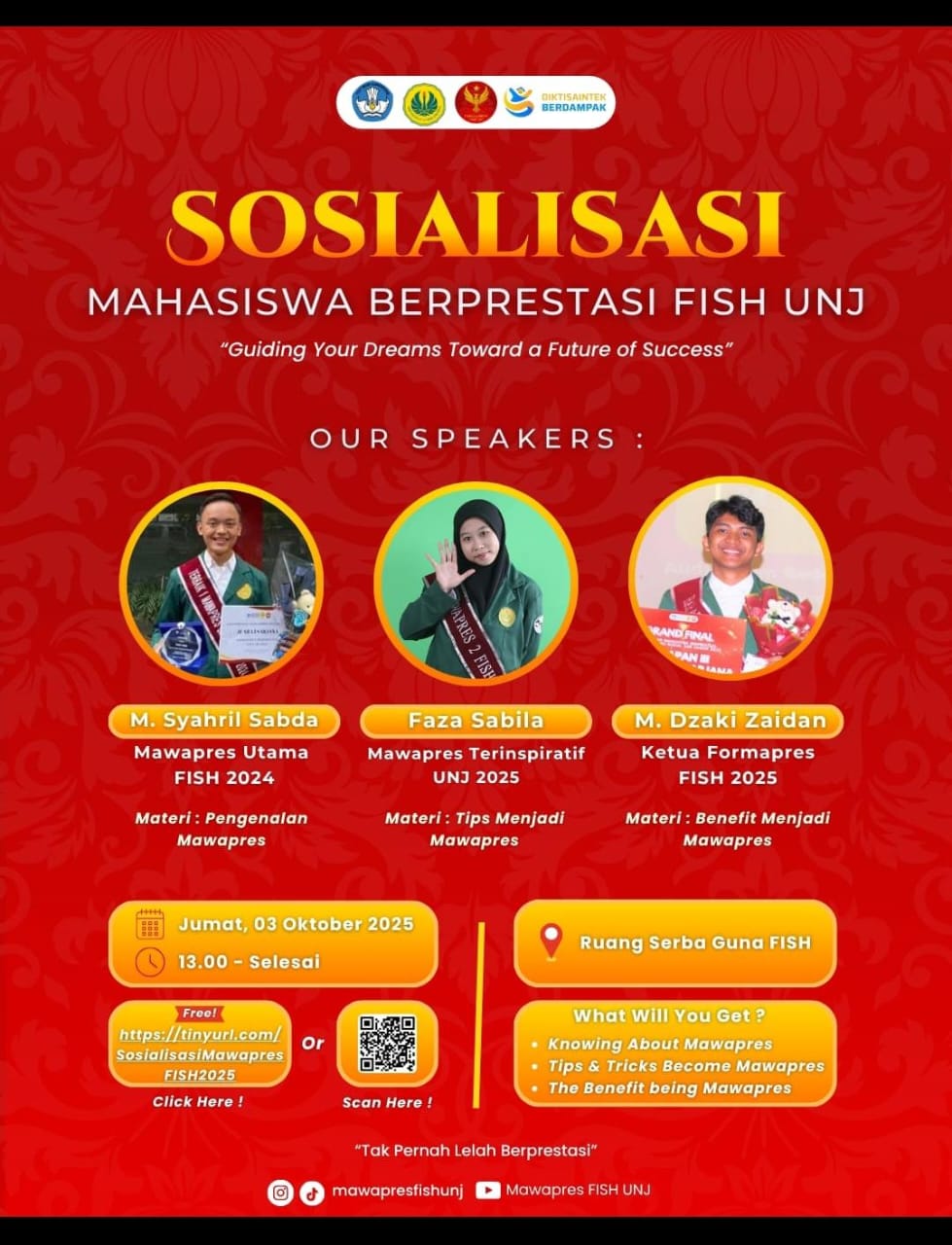 Mawapres: Ajang Inspirasi dan Bukti Kiprah Mahasiswa PAI UNJ