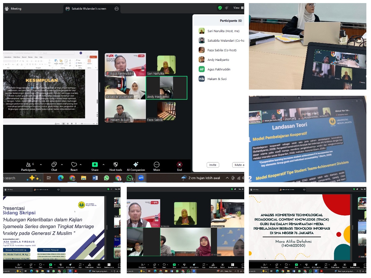 Sidang Skripsi Bergengsi: Penguji APPKI Uji Lulusan Percepatan PAI UNJ
