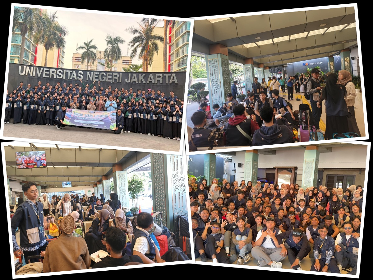 Belajar dari Kehidupan, Meneliti untuk Peradaban: 91 Mahasiswa PAI UNJ Memulai KKL Menuju Magetan dan Yogyakarta