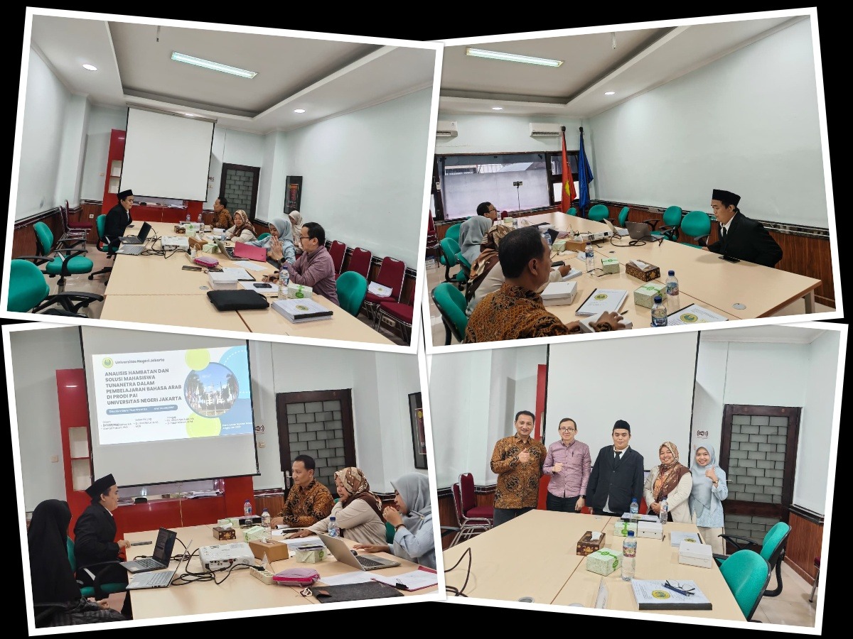 Ketika Keterbatasan Menjadi Jalan Perubahan: Sidang Skripsi Tion Iswanto Menguatkan Komitmen PAI UNJ terhadap Pendidikan Islam yang Inklusif dan Berkelanjutan