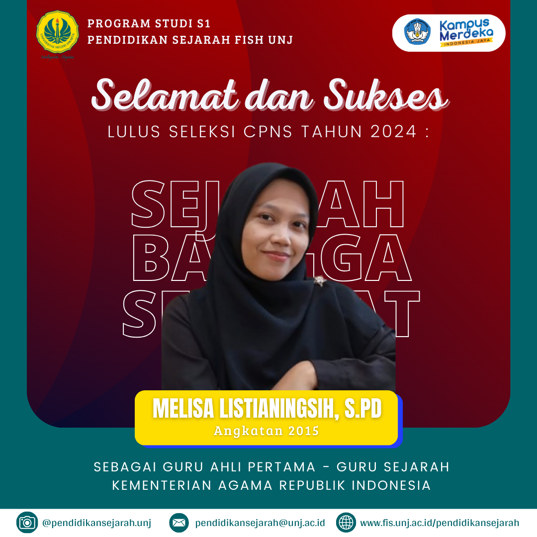 Read more about the article Selamat kepada Melisa Listianingsih, S.Pd.