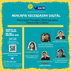 Read more about the article PPKN FIS UNJ dan Forum Taman Baca Masyarakat Jabar Adakan Seminar Kecerdasan Digital