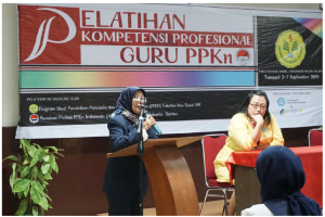 Read more about the article Pelatihan Kompetensi Profesional Guru PPKn di SPK