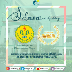 Read more about the article UNJ Meraih Predikat Akreditasi “Unggul”