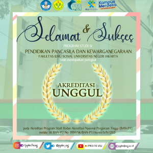 Read more about the article Prodi PPKN Pertama dengan Akreditasi Unggul di Indonesia