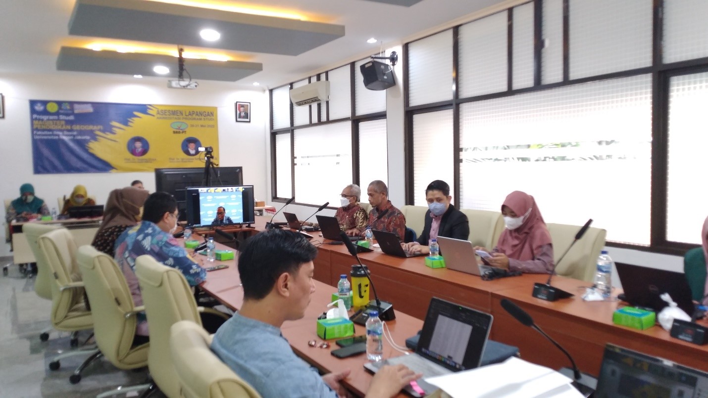 Asesmen Lapangan Akreditasi Program Studi Magister Pendidikan Geografi ...